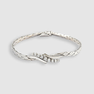 Brillantarmschmuck aus zweiter Hand Armband aus Weissgold