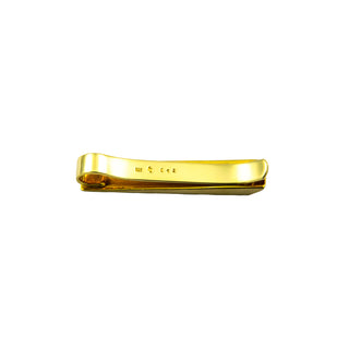 Vintage Krawattenklammer/Geldscheinklammer aus Gelbgold mit Brillant