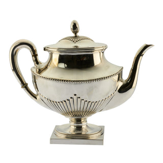 Müller Kanne Queen Anne Design aus Silber, 1920er Jahre