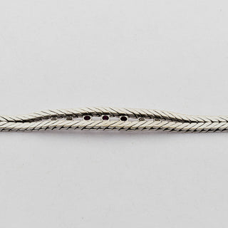 Armband aus Weißgold mit Rubin und Brillant, 1970er Jahre
