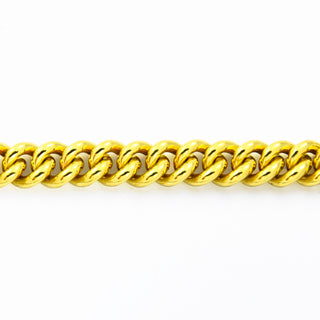 Panzerarmband aus Gelbgold