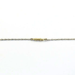 Art Déco Collier aus Platin mit Onyx, Citrin und Diamant
