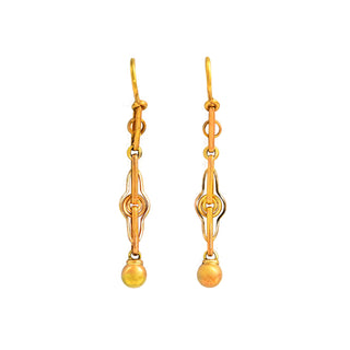 Ohrhänger aus Gelbgold