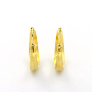 Creolen aus Gelbgold
