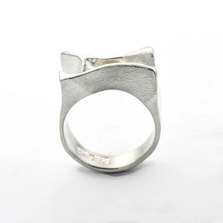 Lapponia Ring aus Silber, 1980-1990er