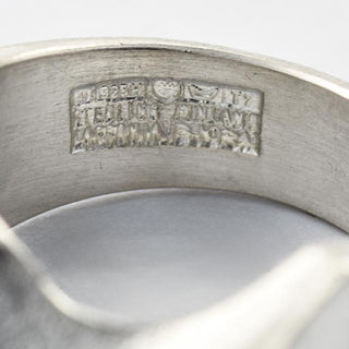 Lapponia Ring aus Silber, 1980-1990er