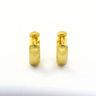 Creolen aus Gelbgold mit Brillanten