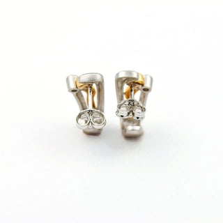 Brillantohrstecker aus Platin/Gold