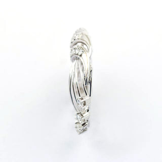 Brillantanhänger aus 750 Weißgold mit Diamant, nachhaltiger second hand Schmuck perfekt aufgearbeitet