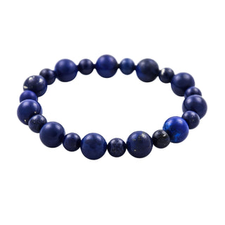 Armband mit Lapislazuli, nachhaltiger second hand Schmuck perfekt aufgearbeitet