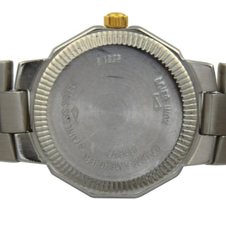 Baume & Mercier Riviera Quarzwerk mit Edelsteinbesatz, Datumsanzeige, Zentralsekunde und verschraubter Gehäuseboden, gebrauchte Luxusuhr im Top-Zustand