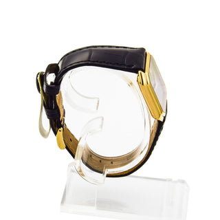 Baume & Mercier Small Squere Tank Quarzwerk, gebrauchte Luxusuhr im Top-Zustand