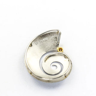 Ch. Böhnke Brillantanhänger aus 950 Platin/Gold, nachhaltiger second hand Schmuck perfekt aufgearbeitet