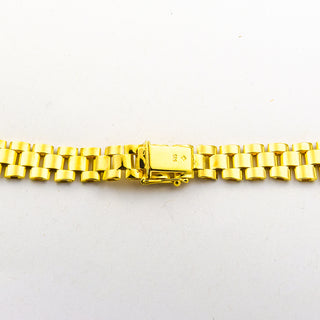 Collier aus 585 Gelbgold, nachhaltiger second hand Schmuck perfekt aufgearbeitet