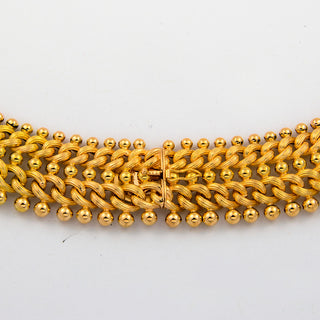 Collier aus 750 Roségold, 46cm, nachhaltiger second hand Schmuck perfekt aufgearbeitet