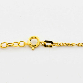 Granatcollier aus 925 Silber vergoldet, nachhaltiger second hand Schmuck perfekt aufgearbeitet