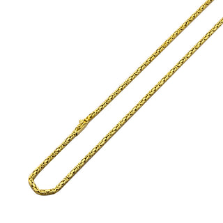 Königskette aus 585 Gelbgold, nachhaltiger second hand Schmuck perfekt aufgearbeitet