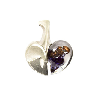 Lapponia Anhänger Space-Apple aus 925 Silber, nachhaltiger second hand Schmuck perfekt aufgearbeitet