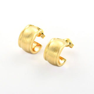 Ohrstecker aus 585 Gelbgold, nachhaltiger second hand Schmuck perfekt aufgearbeitet