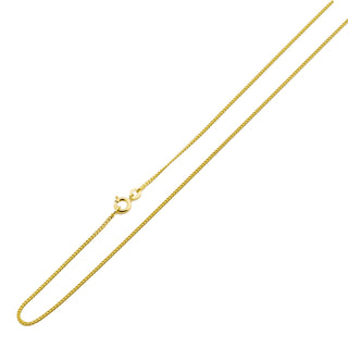 Panzerkette aus 750 Gelbgold, nachhaltiger second hand Schmuck perfekt aufgearbeitet