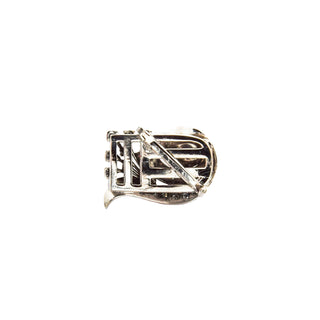 Perlenkettenverkürzer aus 585 Weißgold mit Perle, Diamant und Brillant, nachhaltiger second hand Schmuck perfekt aufgearbeitet