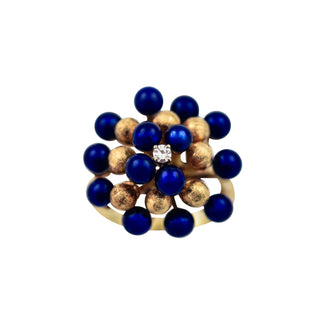 Ring aus 750 Gelbgold, nachhaltiger second hand Schmuck perfekt aufgearbeitet