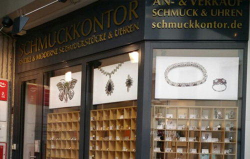 In Bonn können Sie hochwertigen Schmuck & Uhren günstig beim secondhand Juwelier Schmuckkontor kaufen