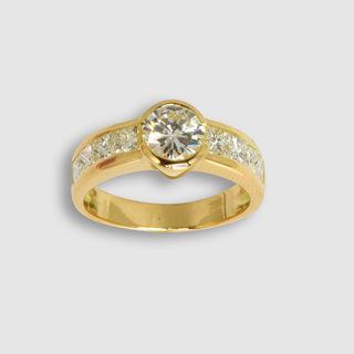 Brillantschmuck aus zweiter Hand Collier aus Weissgold