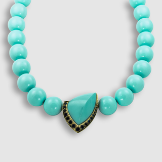 Achatkette mit Schließe aus Edelstahl aus zweiter Hand