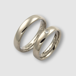 Trauringe aus Platin von Gerstner aus zweiter Hand