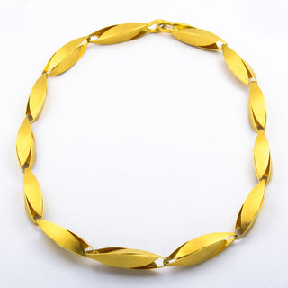 Pur Collier aus Platin/Gold