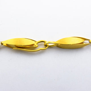 Pur Collier aus Platin/Gold