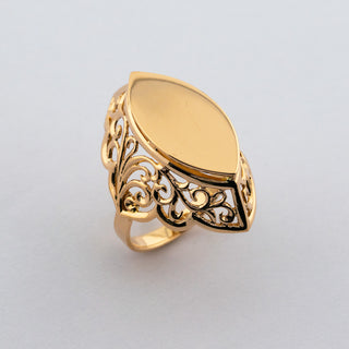 Ring aus Rotgold, russisch