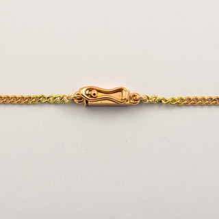 Collier aus Roségold, Peru, Handarbeit