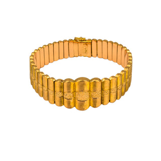 Gliederarmband aus Gelbgold