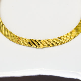 Collier aus Gelbgold