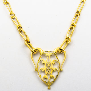 Collier aus Gelbgold