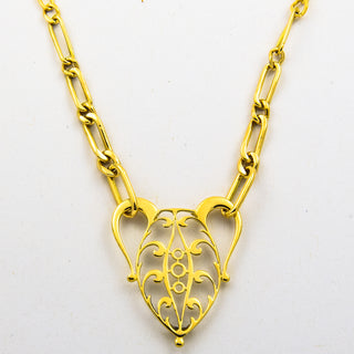 Collier aus Gelbgold