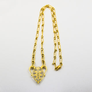 Collier aus Gelbgold