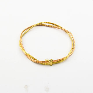 Armband aus Gelb- und Roségold