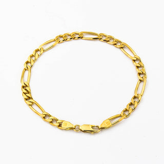 Figaroarmband aus Gelbgold