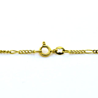 Saphircollier aus Gelbgold mit Diamant