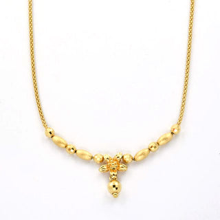 Collier aus Gelbgold