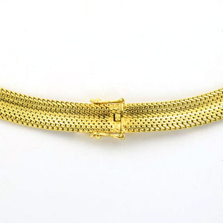 Collier aus Gelbgold