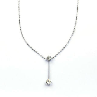 Diamantcollier aus Platin