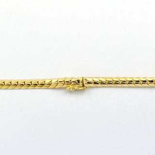 Brillantcollier aus Gelb- und Weißgold