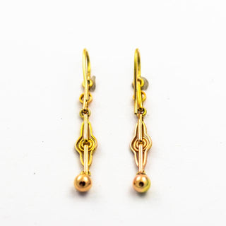 Ohrhänger aus Gelbgold