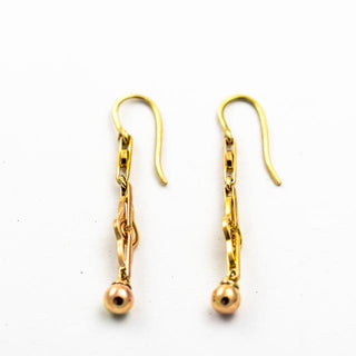 Ohrhänger aus Gelbgold