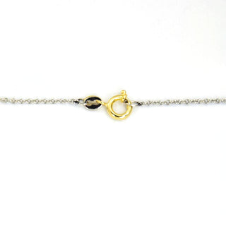 Brillantkette aus Gelbgold/Platin