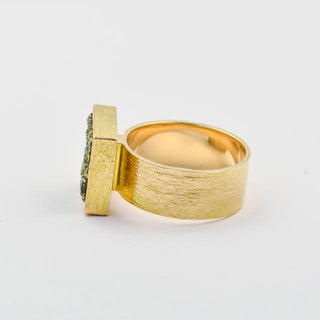 Björn Weckström Ring aus Gelbgold mit Pyrit